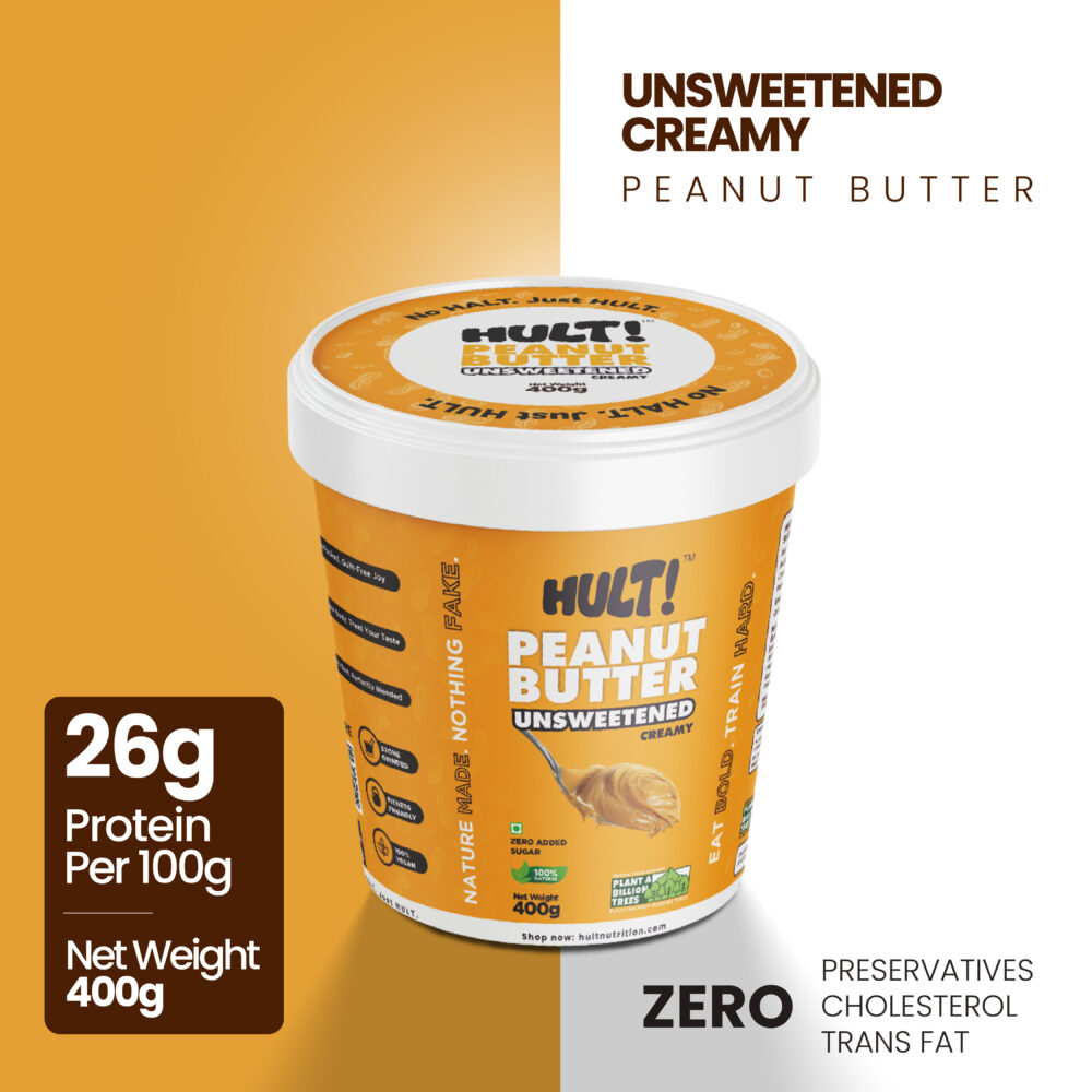 Unsweetened Creamy Peanut Butter