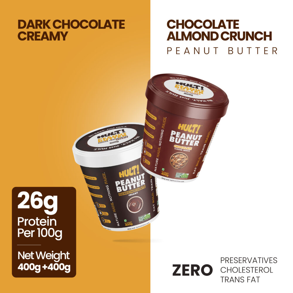 COMBO - Dark Chocolate Creamy & Chocolate Almond Crunch